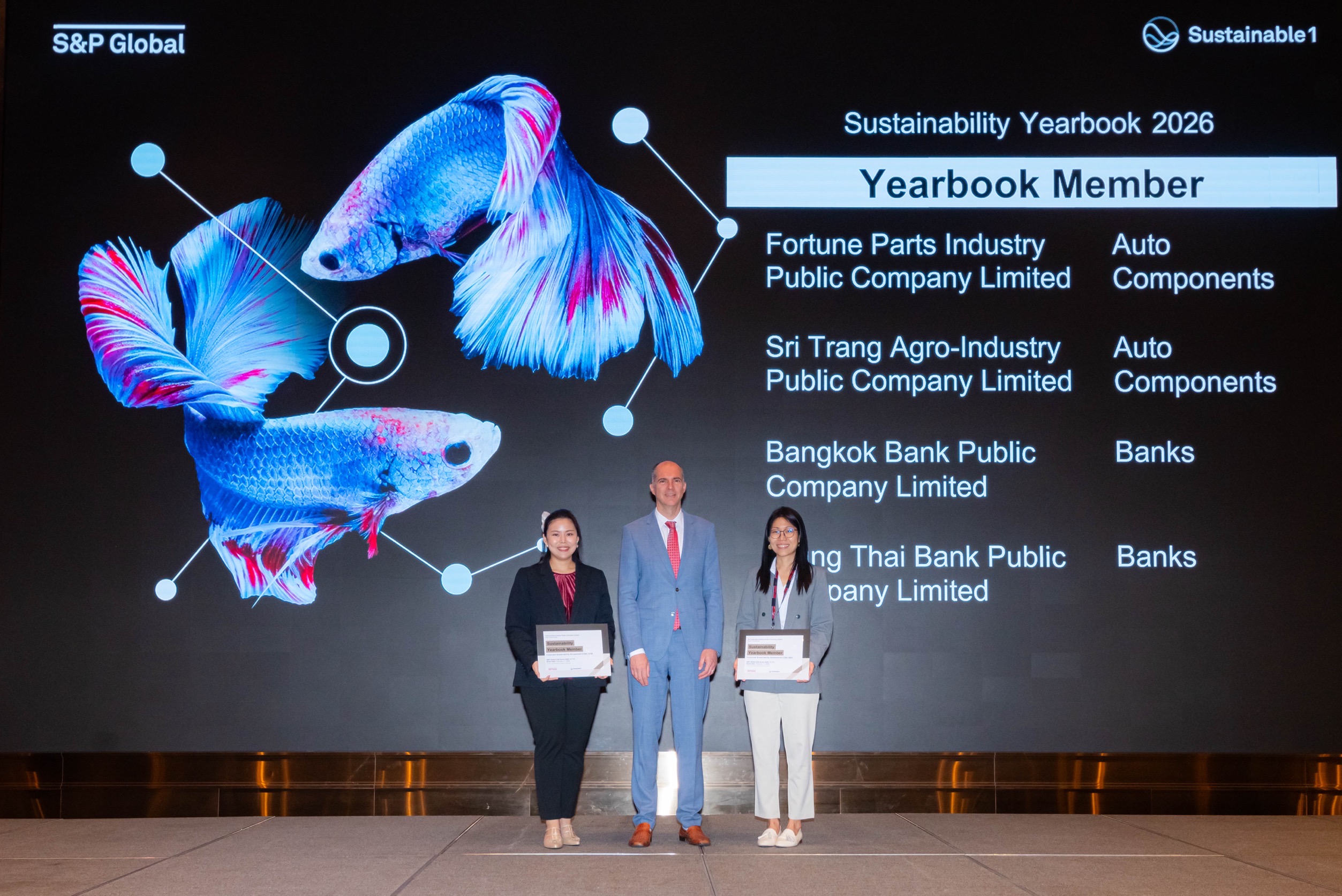 FPI ติดอันดับ Top 15% S&P Global Sustainability Yearbook 2026